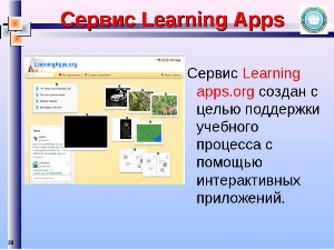 Learningapps презентация о программе